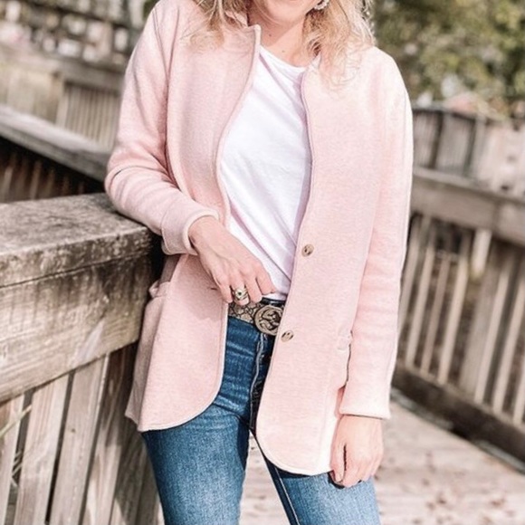 j crew factory pink blazer